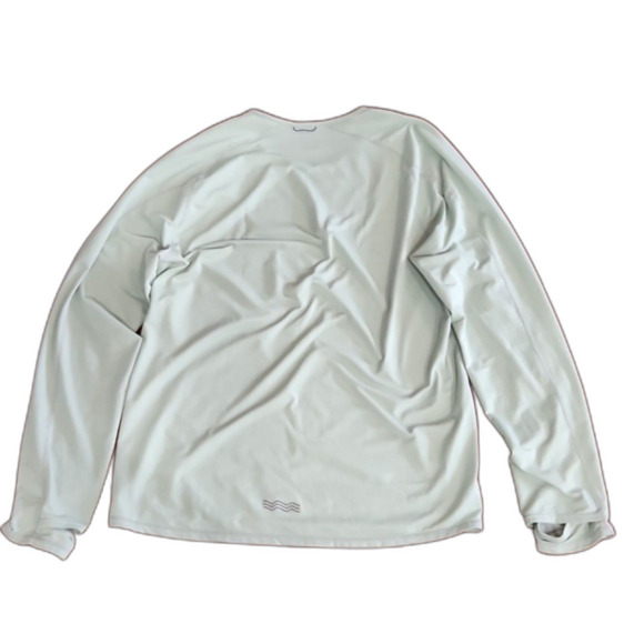 Janji Men's Helio Tech Long Sleeve Tee, Light Soft Green, Size L - Picture 3 of 7